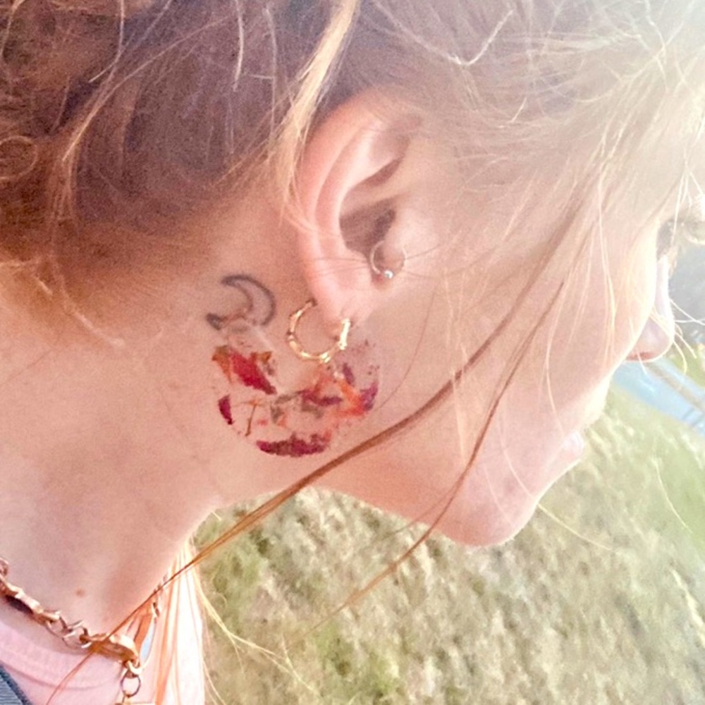 Adorable Bright Resin/Floral Earrings ~ Handmade With Love~